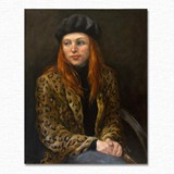 Red Jessica
oil on board